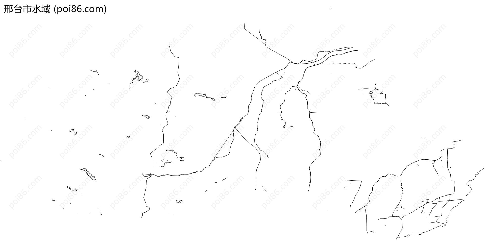 邢台市水域地图
