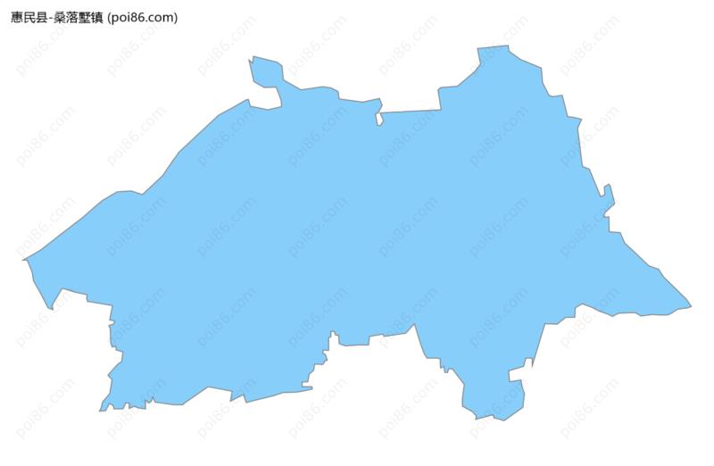 桑落墅镇边界地图