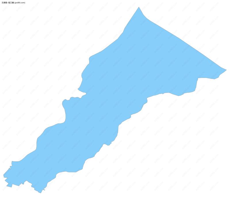 埕口镇边界地图