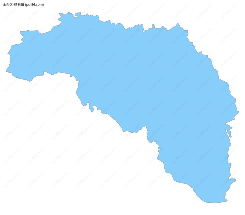 硖石镇边界地图