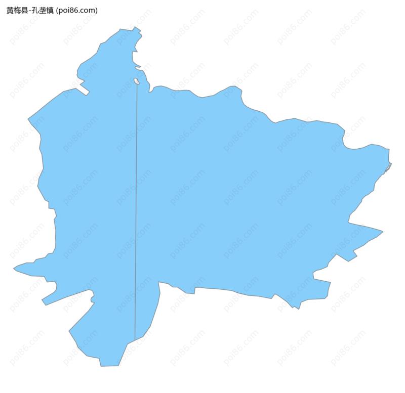 孔垄镇边界地图