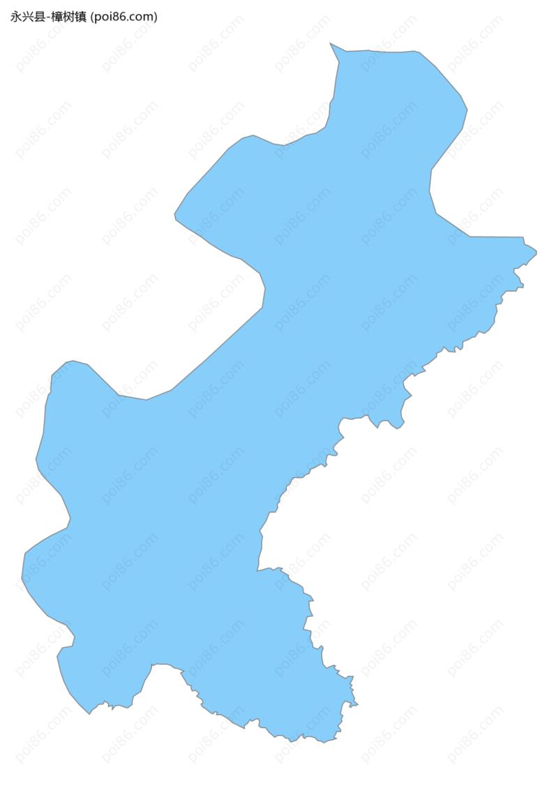 樟树镇边界地图