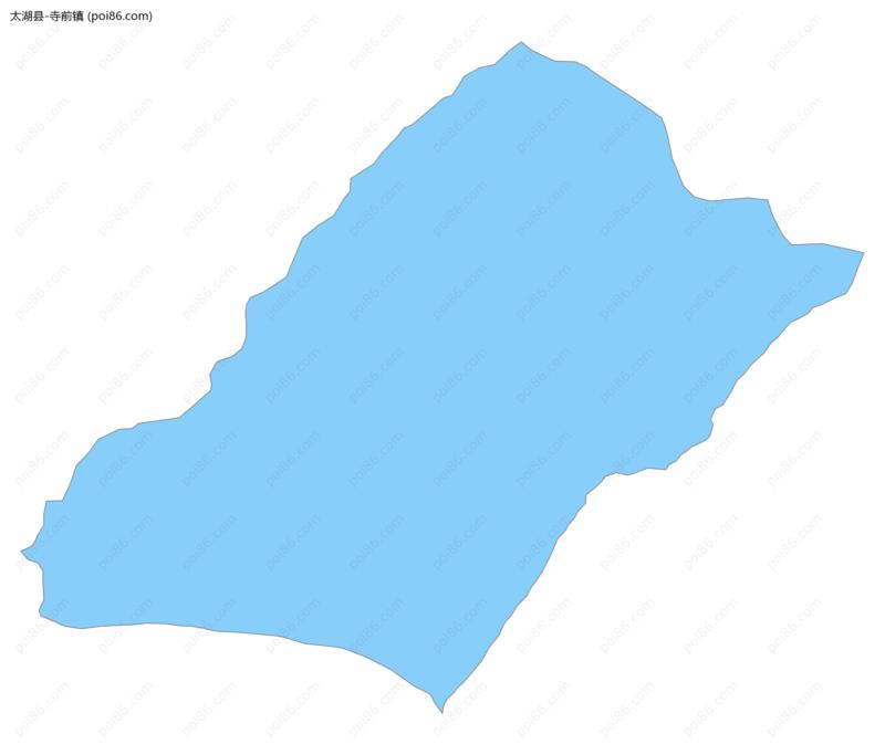 寺前镇边界地图