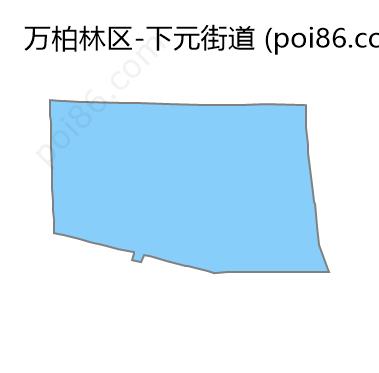 下元街道边界地图