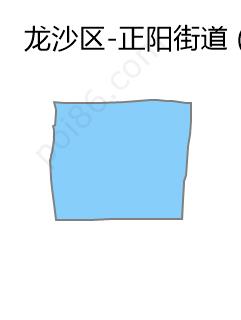正阳街道边界地图