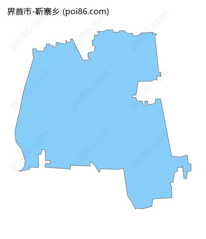 靳寨乡边界地图