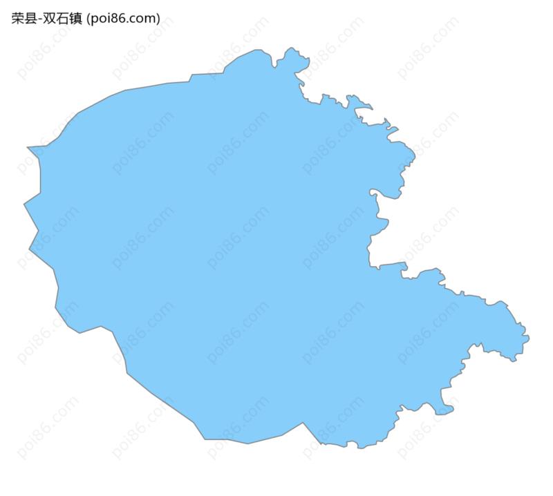 双石镇边界地图