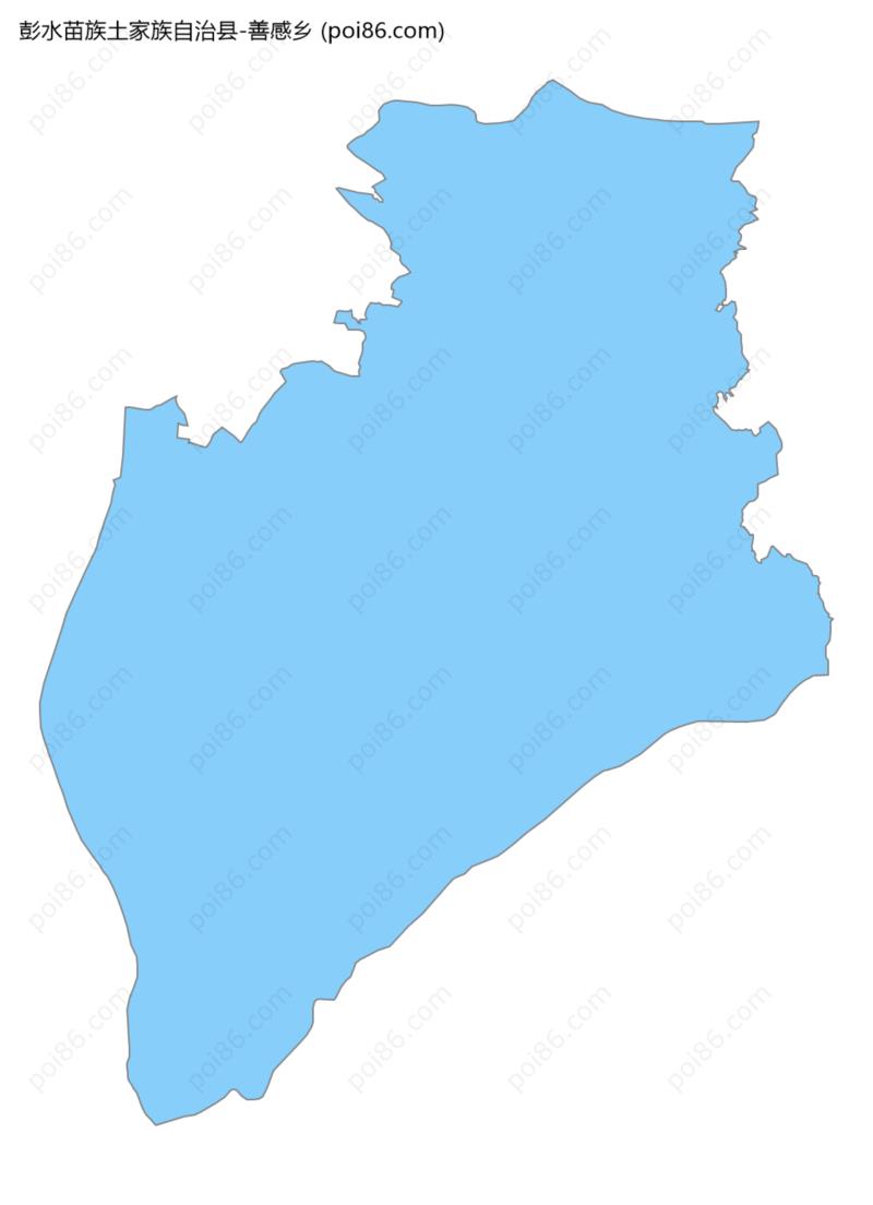 善感乡边界地图