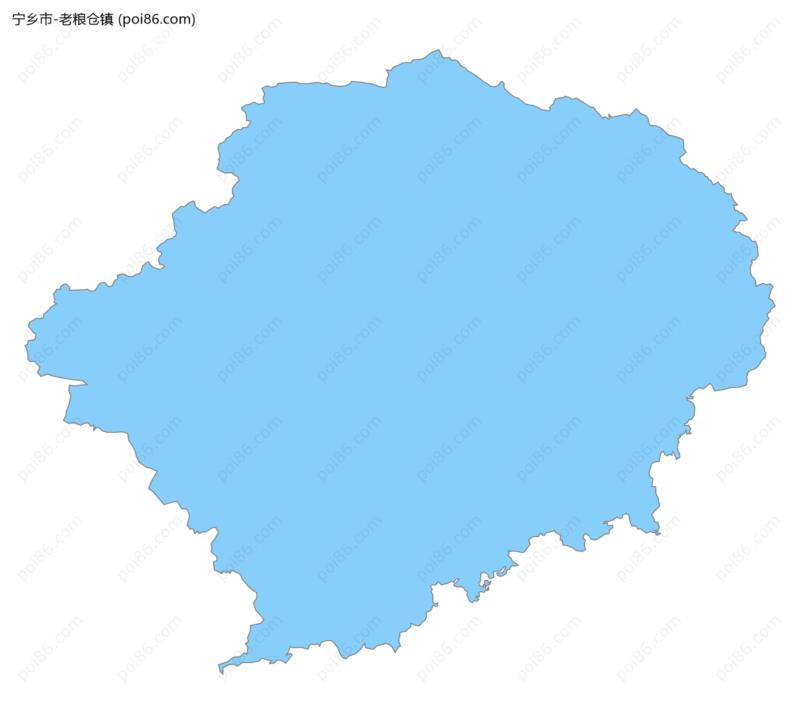 老粮仓镇边界地图