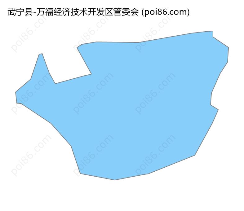 万福经济技术开发区管委会边界地图