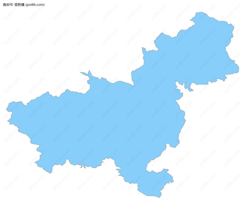 官桥镇边界地图