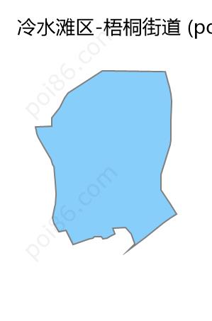 梧桐街道边界地图