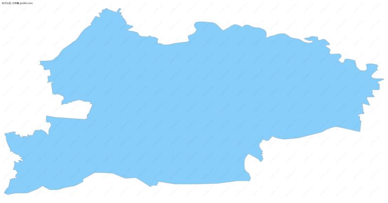 大林镇边界地图