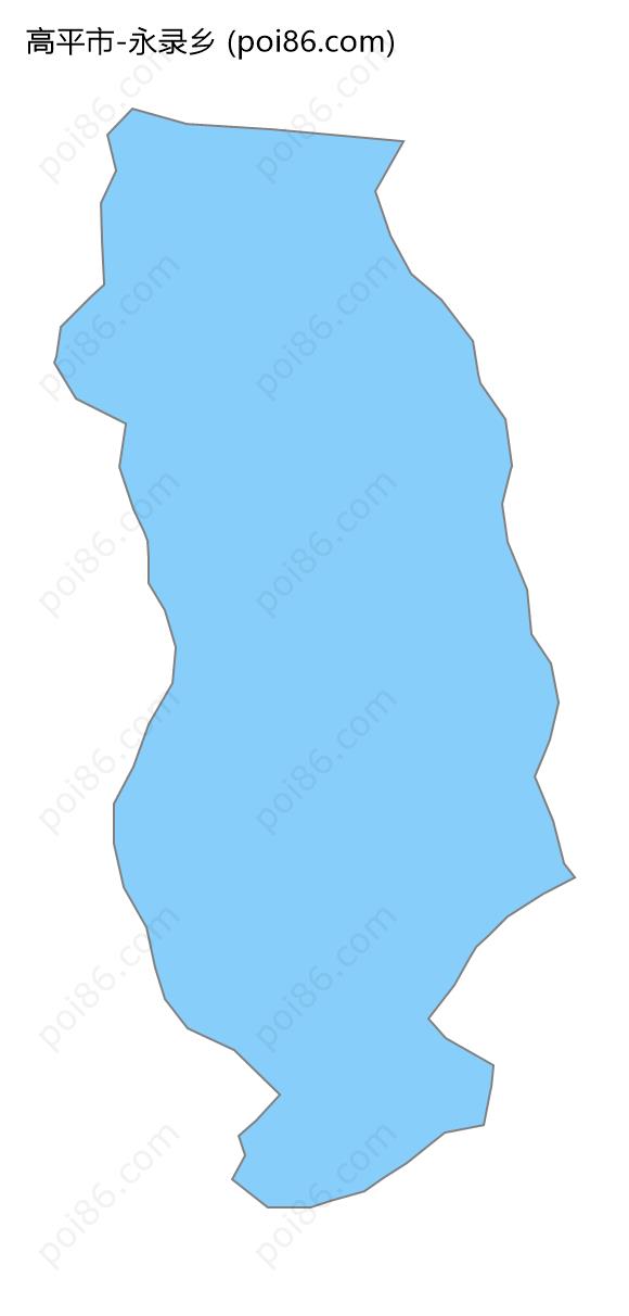 永录乡边界地图