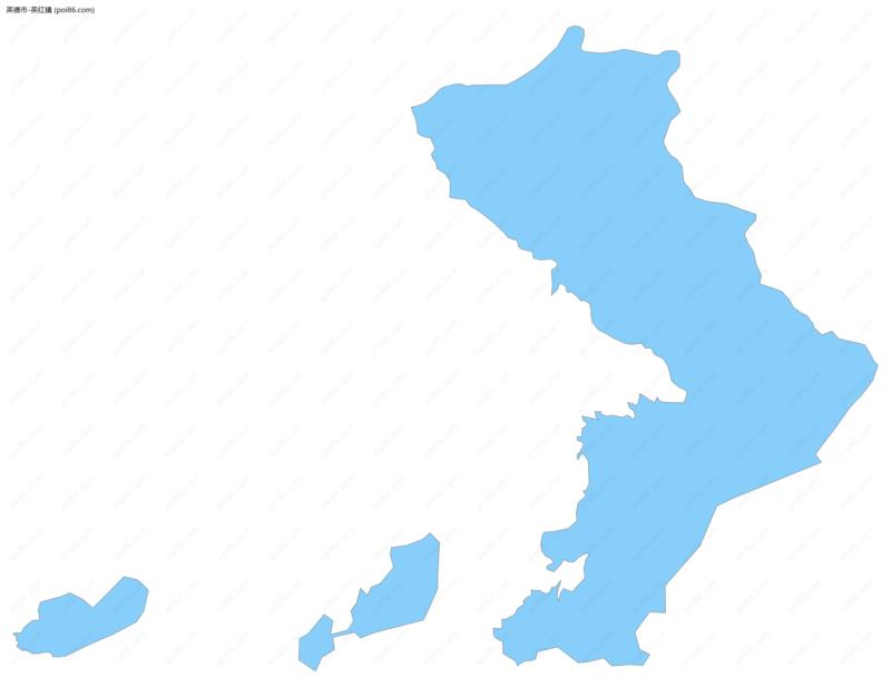 英红镇边界地图