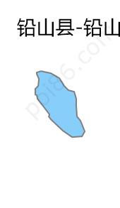 铅山县国营森林苗圃边界地图