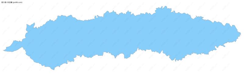 关庄镇边界地图