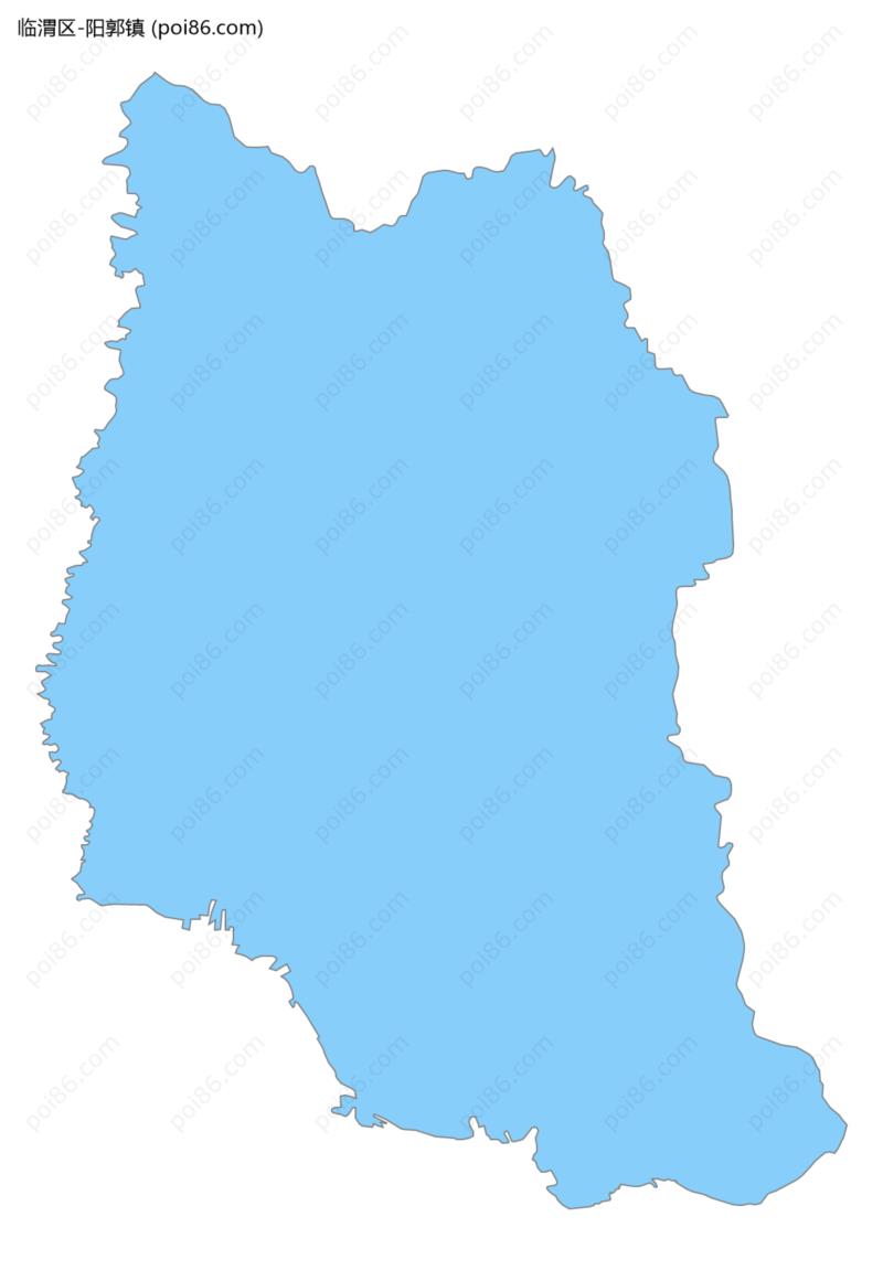 阳郭镇边界地图