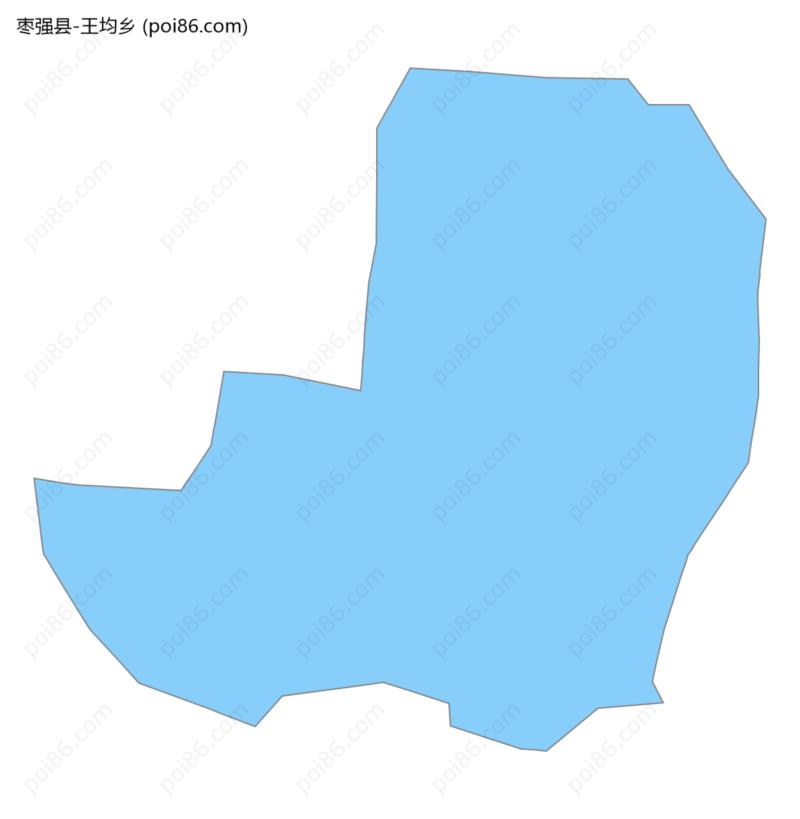 王均乡边界地图