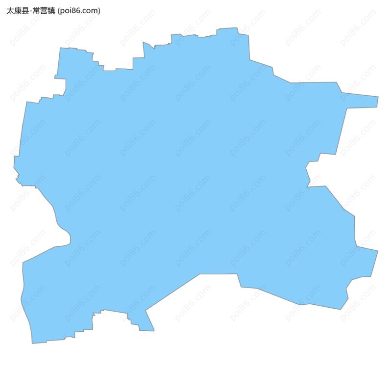 高德常营镇poi数据