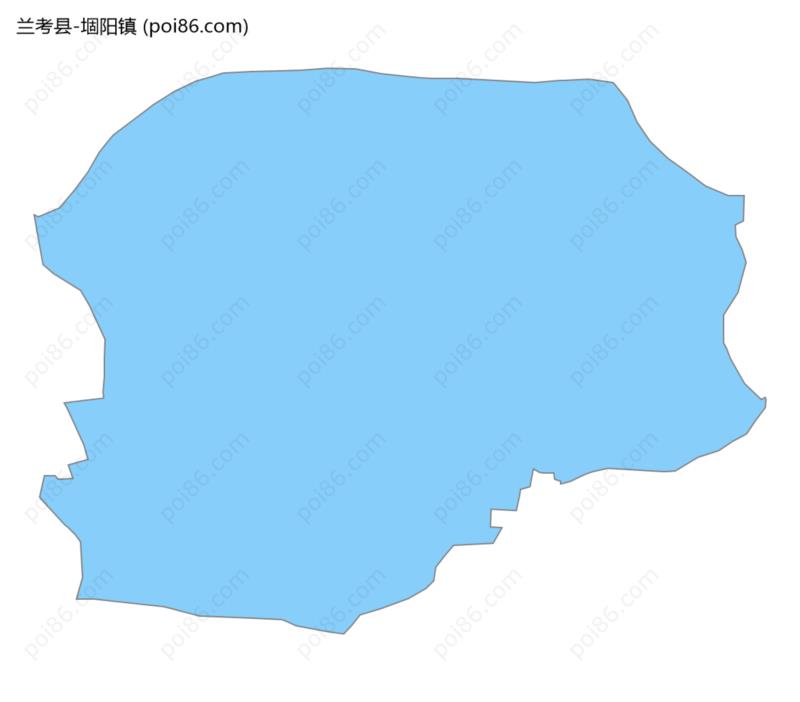 堌阳镇边界地图