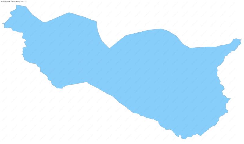 吐列毛杜农场边界地图