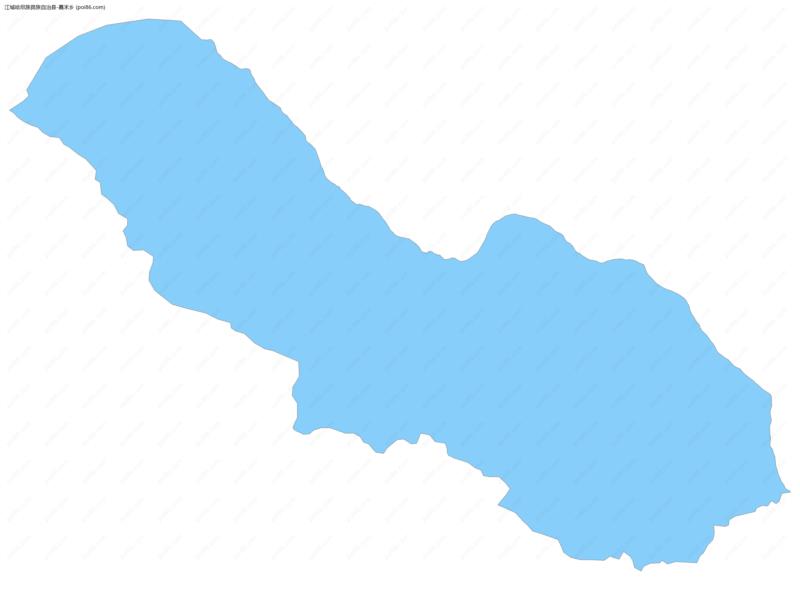 嘉禾乡边界地图