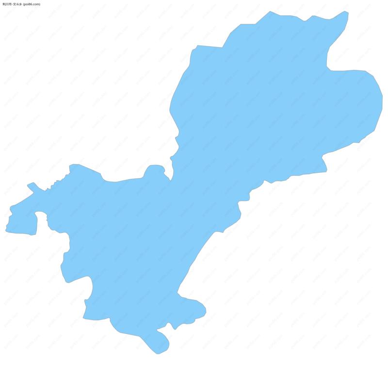 文斗乡边界地图