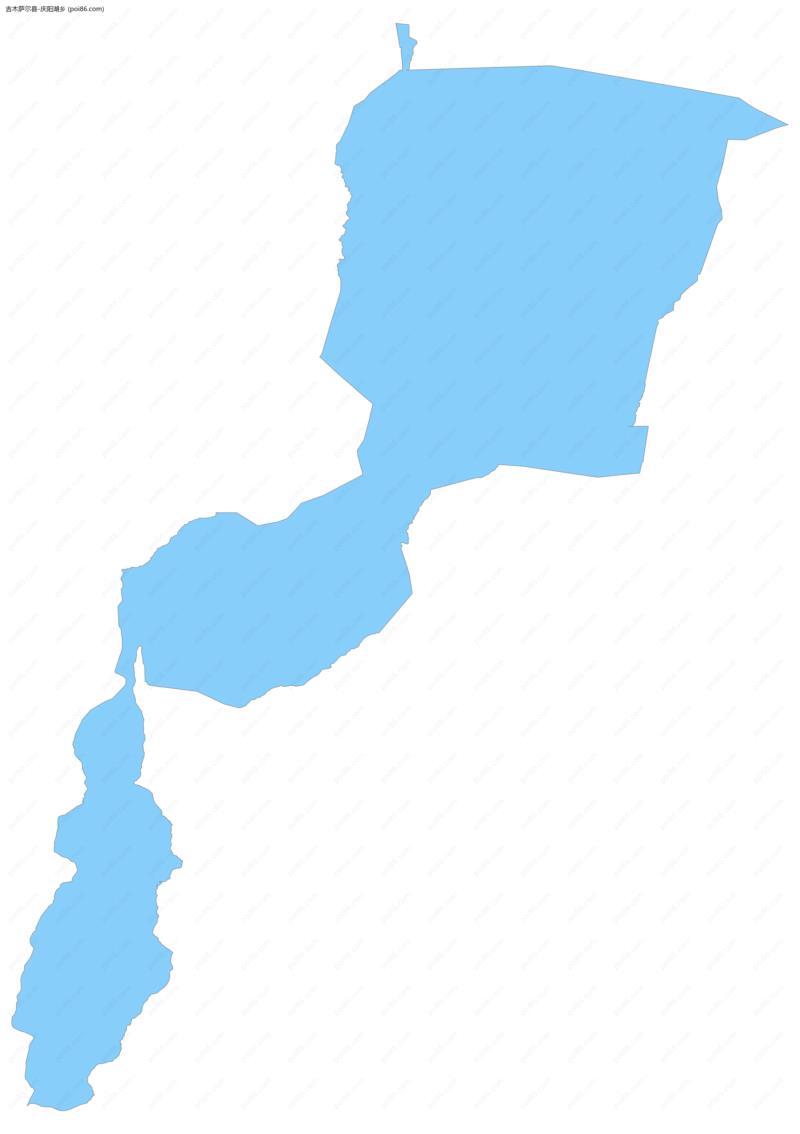 庆阳湖乡边界地图