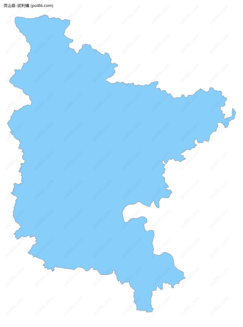 武利镇边界地图