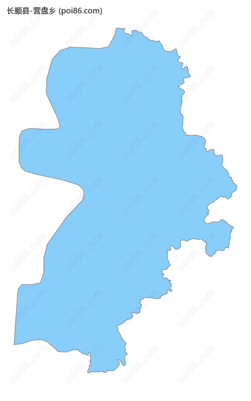 营盘乡边界地图