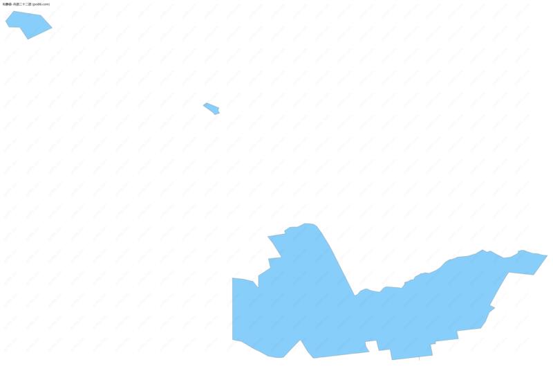 兵团二十二团边界地图