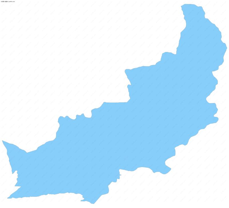 良曲乡边界地图