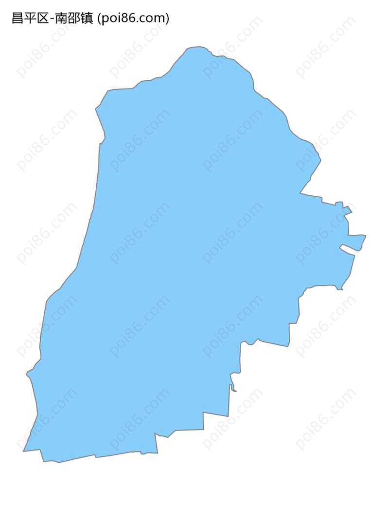 南邵镇边界地图