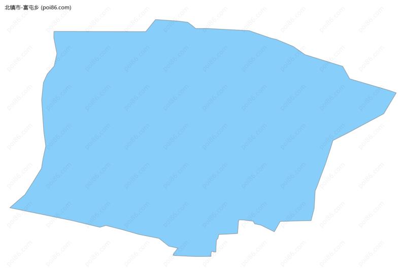 富屯乡边界地图
