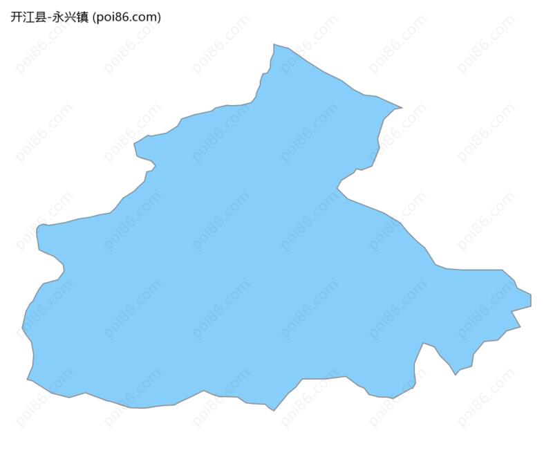 永兴镇边界地图