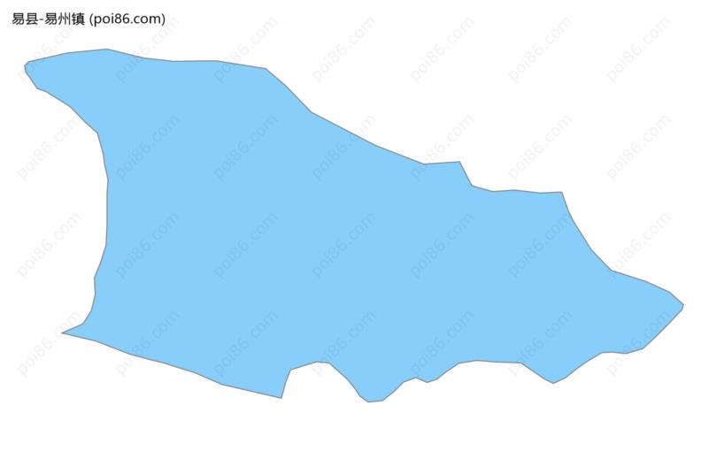 易州镇边界地图