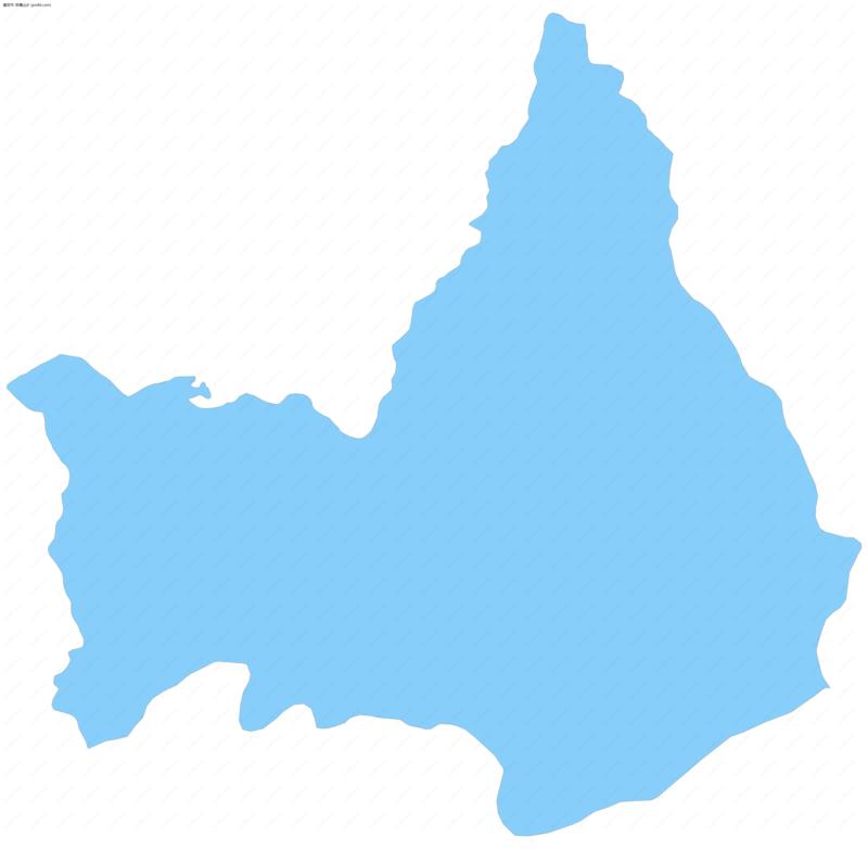 贡嘎山乡边界地图