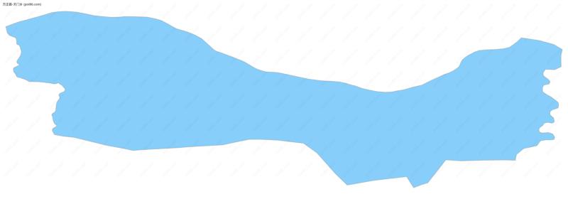 天门乡边界地图