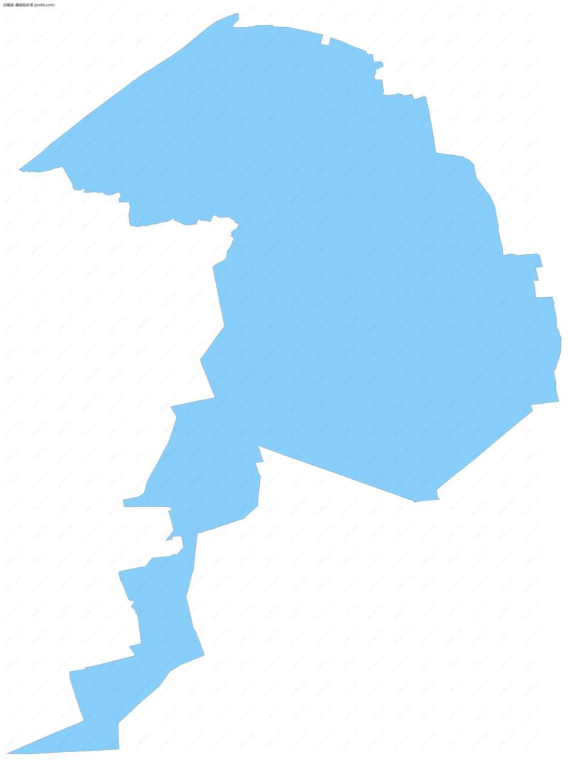 查哈阳农场边界地图