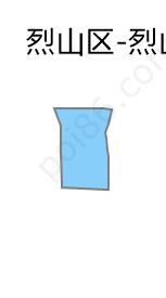 烈山区工业园边界地图