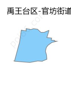 官坊街道边界地图